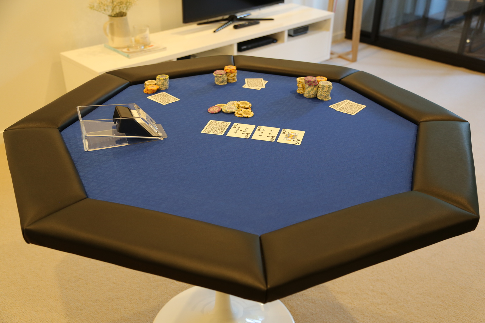 48 octagon poker table