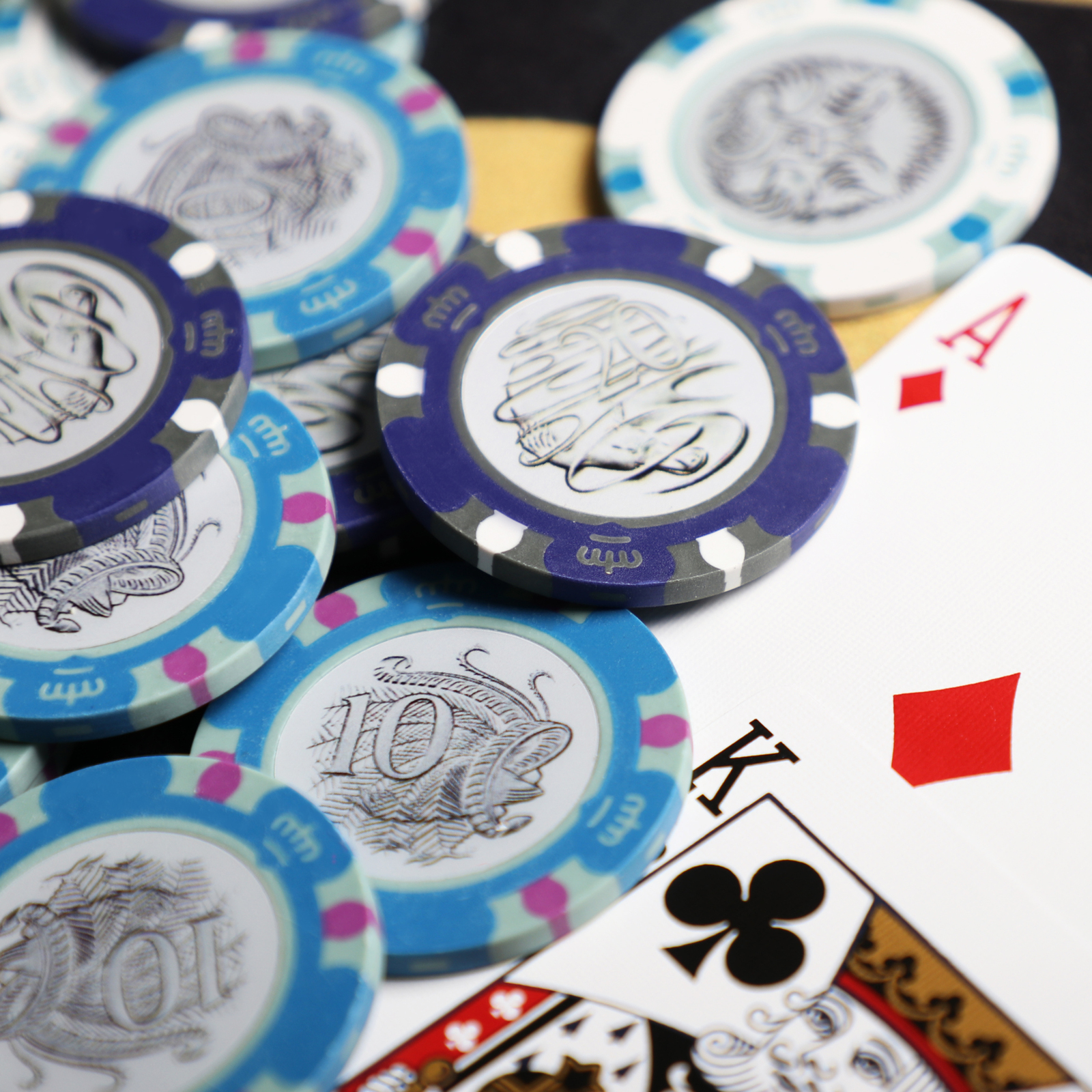 Buy 300 Chip Aussie Currency Bundle Silver Case 14g Poker Chips