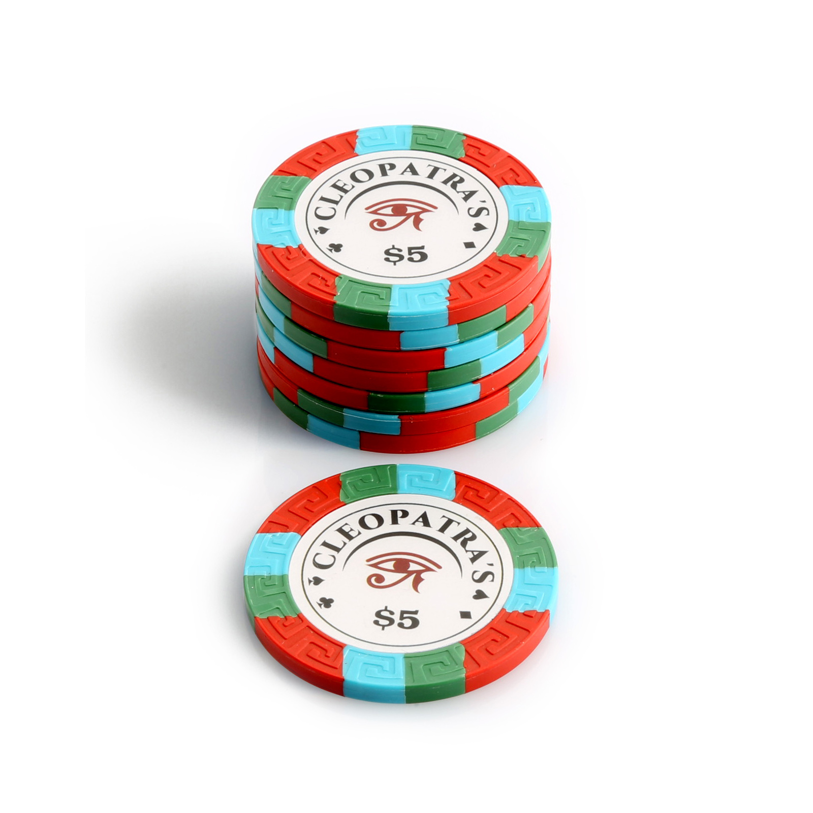 Egyptian poker chips