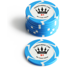 $1 Crown Millions Poker Chip