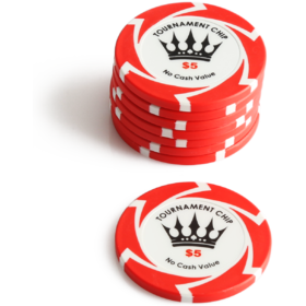 $5 Crown Millions Poker Chip