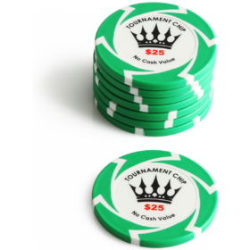 $25 Crown Millions Poker Chip