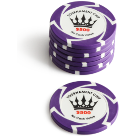 $500 Crown Millions Poker Chip