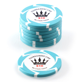 $10 Crown Millions Poker Chip