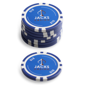$10 Jacks Casino Chip
