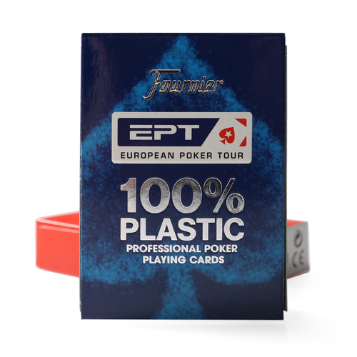 Fournier EPT Playing Cards - Blue Single Deck