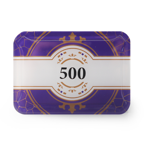 (500) High Roller Plaque - Pack Of 10