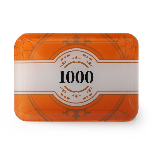 (1000) High Roller Plaque - Pack Of 10