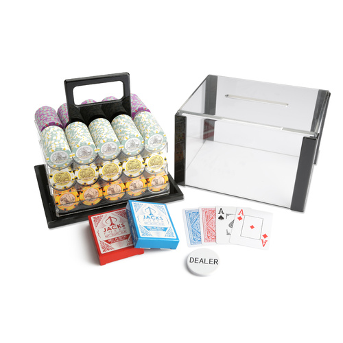 Aussie Currency 600 Chips Acrylic Rack Set