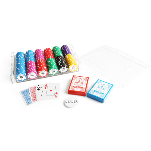 Crown Millions 300 Chip Acrylic Rack Set
