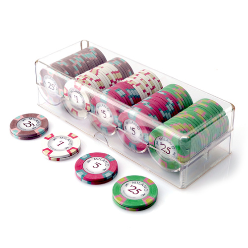Milano 100 Chip and Rack Bundle