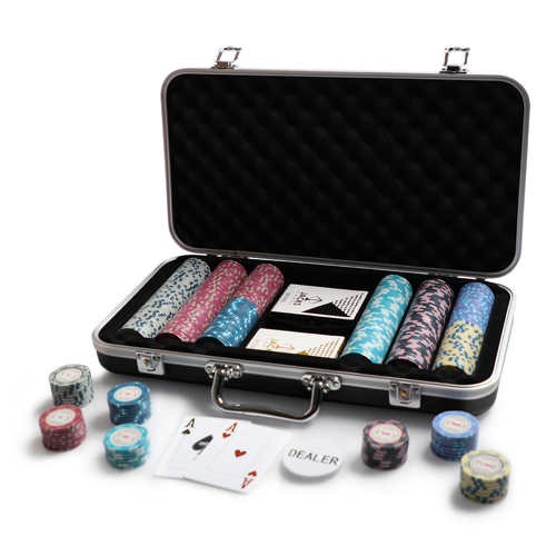 Casino Royale 300 Chip Black Case Set