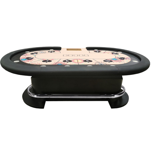 Prestige Series XL 10 Seater Custom Poker Table