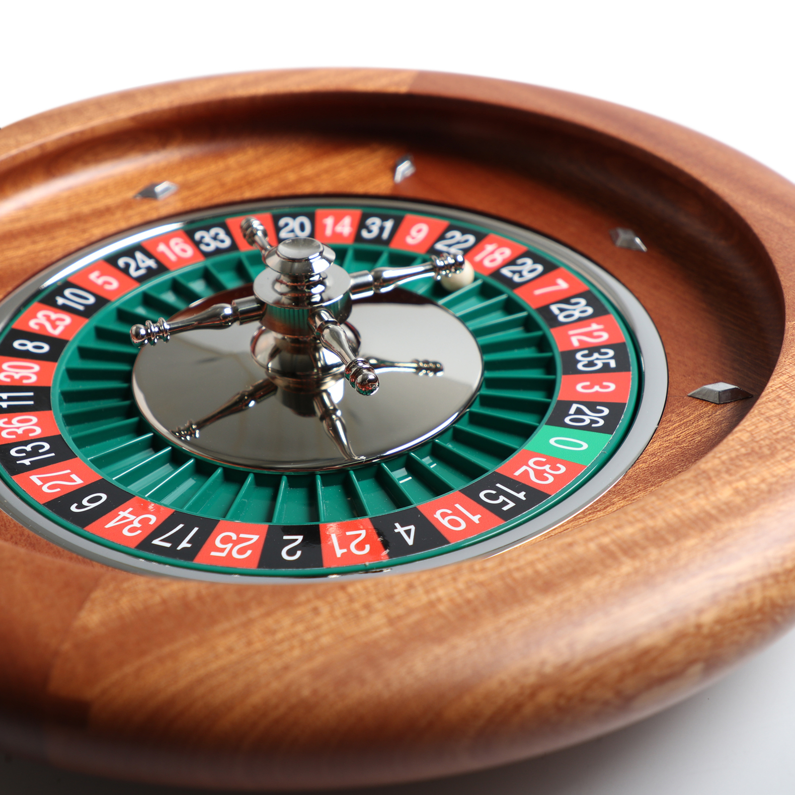 Dal Negro Monte Carlo Roulette Wheel 50cm Diameter Italian Crafted