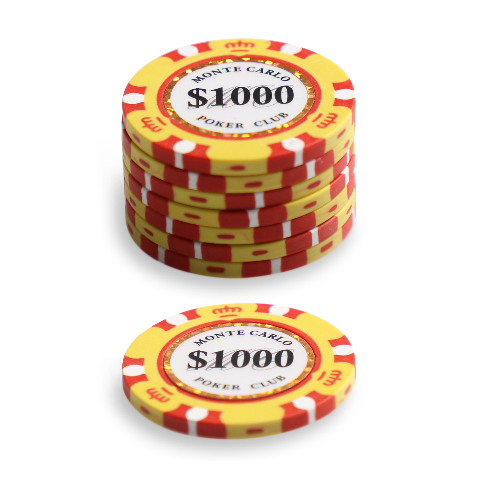 Monte Carlo Full Range, Bestselling 14g Poker Chip Range