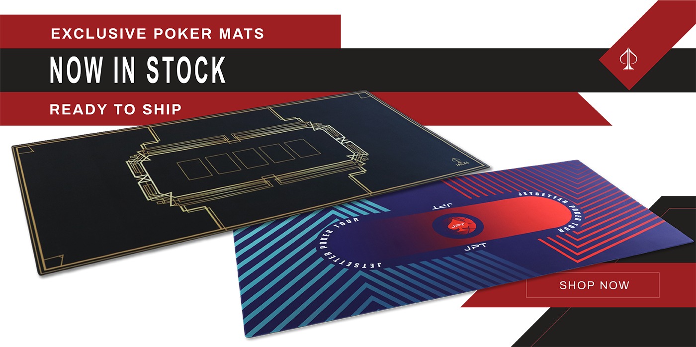 Poker Games Mats Now In Stock 