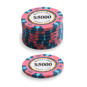$5000 Monte Carlo Poker Chip