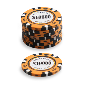 $10000 Monte Carlo Poker Chip