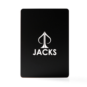 JACKS Signature Black Cut Card - Single