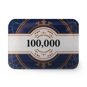 (100,000) High Roller Plaque Series