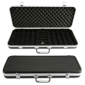 500 Chip Black Signature Poker Case (No Chips)