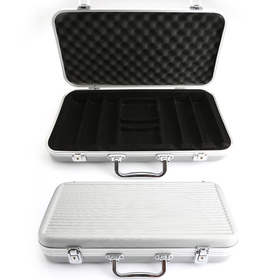 300 Chip Silver Poker Case (No Chips)