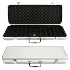 500 Chip Silver Poker Case (No Chips)