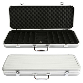 500 Chip Silver Poker Case (No Chips)