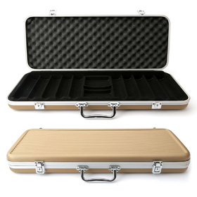500 Chip Gold Poker Case (No Chips)