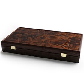 Majestic Walnut Wooden 300 Chip Poker Case