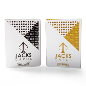 Jacks Signature Playing Cards - Black / Gold (2 Decks)