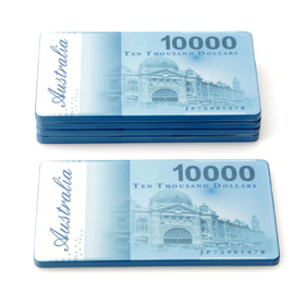 $10000 Aussie Currency Plaque