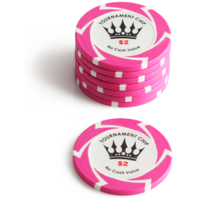 $2 Crown Millions Poker Chip