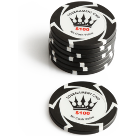 $100 Crown Millions Poker Chip