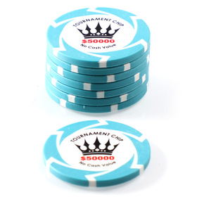 $50000 Crown Millions Poker Chip