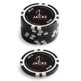 $100 Jacks Casino Chip