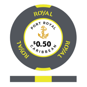 $0.50 Port Royal Poker Chip