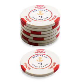 $1 Port Royal Poker Chip