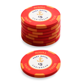 $5 Port Royal Poker Chip