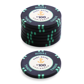 $100 Port Royal Poker Chip