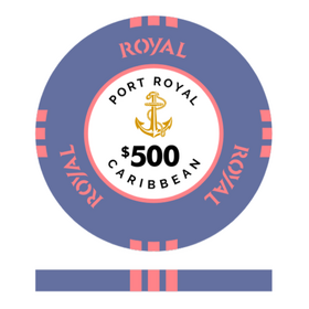 $500 Port Royal Poker Chip
