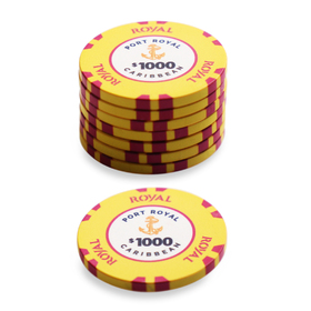 $1000 Port Royal Poker Chip