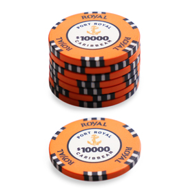 $10000 Port Royal Poker Chip