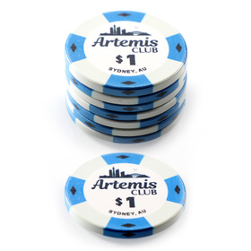 $1 Artemis Club Chip