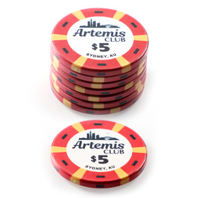 $5 Artemis Club Chip