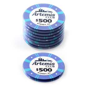 $500 Artemis Club Chip