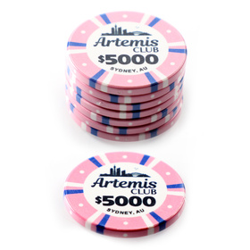 $5000 Artemis Club Chip