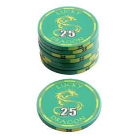 $25 Lucky Dragon Chip