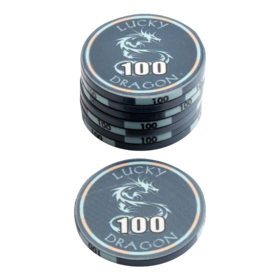 $100 Lucky Dragon Chip