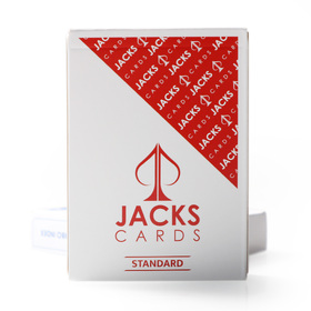 JACKS STANDARD Playing Cards - Red - 1 Deck